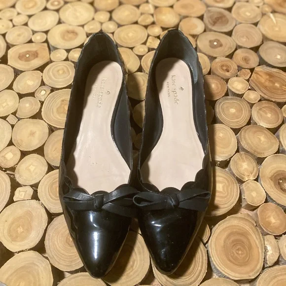 🎉LAST CALL🎉 Patent Leather Kate Spade Flats - Picture 4 of 7